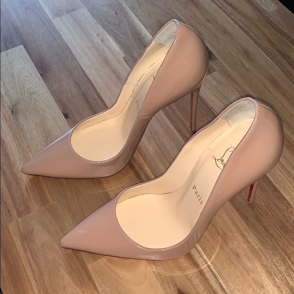 Christina’s Louboutin So Kate’s Nude Size 38